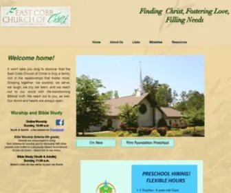 Eastcobbcoc.org(East Cobb Church) Screenshot