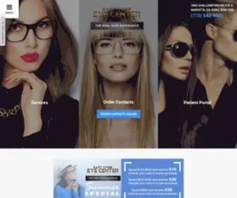 Eastcobbeyecenter.com(Marietta, GA Eye Doctor) Screenshot
