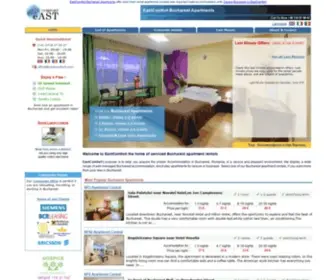 Eastcomfort.com(Bucharest Apartments) Screenshot