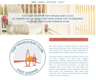 Eastcoopertpc.com(East Cooper Top Producers Club) Screenshot