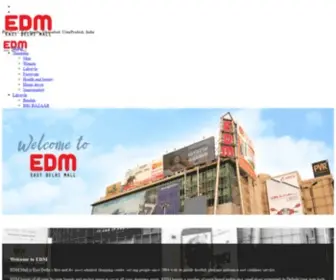 Eastdelhimall.com(EDM is the first Mall of East Delhi) Screenshot