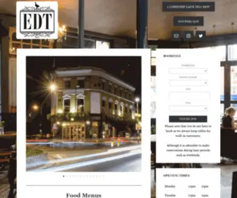 Eastdulwichtavern.com(Public House) Screenshot