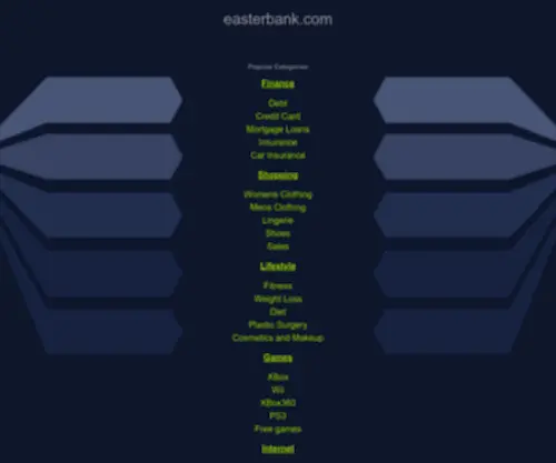 Easterbank.com(Easterbank) Screenshot
