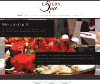 Eastern-Spice.com(Eastern Spice Indian Restaurant & Takeaway United Kingdom) Screenshot