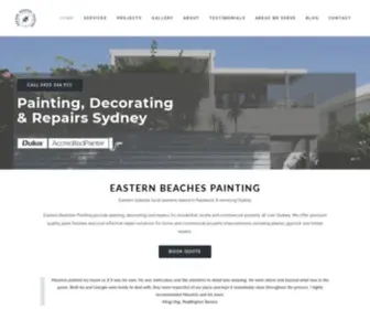 Easternbeachespainting.com.au(Eastern Beaches Painting) Screenshot