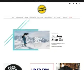 Easternboarder.com(Home Page Brands) Screenshot