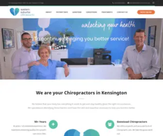 Easternchiro.com.au(Chiropractor Kensington NSW) Screenshot