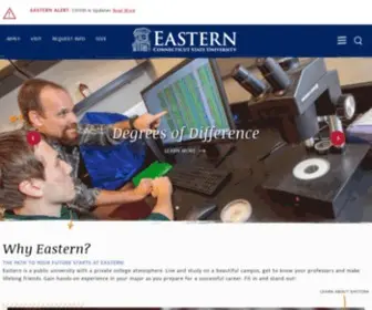 Easternct.edu(Easternct) Screenshot