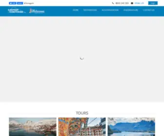 Easterneurotours.com.au(Europe Tours & Cruises) Screenshot