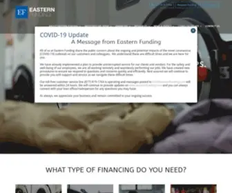 Easternfunding.com(Eastern Funding) Screenshot