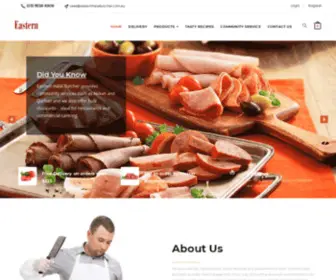 Easternhalalbutcher.com.au(Retail Halal Butcher and Groceries) Screenshot