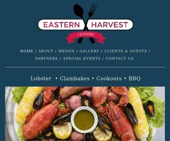 Easternharvestcatering.com(Eastern Harvest Catering) Screenshot