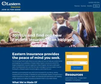 Easterninsurance.com(Eastern Insurance) Screenshot