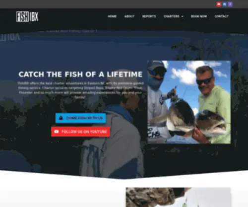 EasternncFishingguide.com(Eastern North Carolina Fishing Guide Service %) Screenshot