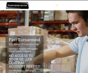 Easternprepservice.com(Eastern FBA Prep Service) Screenshot