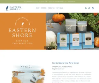 Easternshorecandlecompany.com(Eastern Shore Candle Co) Screenshot