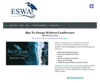 Easternshorewriters.org(Eastern Shore Writers Association (ESWA)) Screenshot