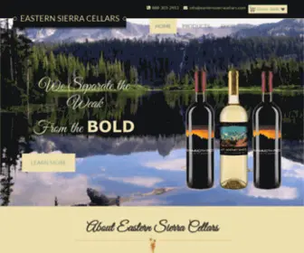 Easternsierracellars.com(Eastern Sierra Cellars) Screenshot