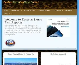 Easternsierrafishreports.com(Eastern Sierra Fish Reports) Screenshot
