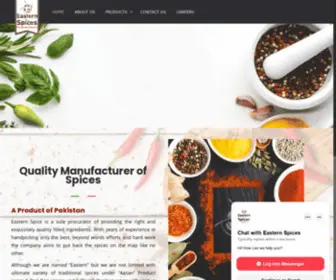 Easternspices.com.pk(The Recipe Expert) Screenshot