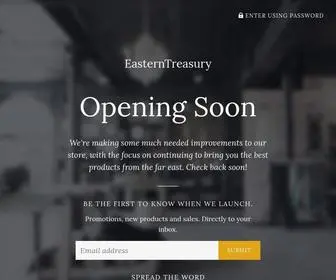 Easterntreasury.com(EasternTreasury) Screenshot