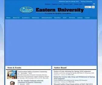 Easternuni.edu.bd(Eastern University) Screenshot