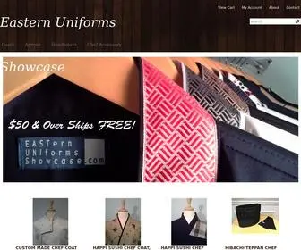 Easternuniformsshowcase.com(Sushi coat) Screenshot