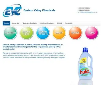 Easternvalley.co.uk(Eastern Valley Chemicals) Screenshot