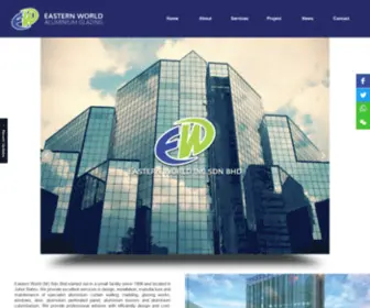 Easternworld.com.my(Construction Works Johor Bahru (JB)) Screenshot