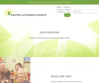 Easter.org(Easter Lutheran Church) Screenshot