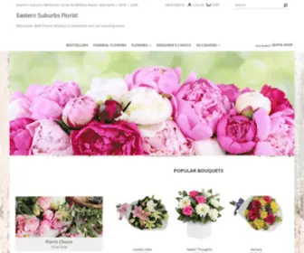 Eastersuburbsflorist.com.au(Eastern Suburbs Florist) Screenshot