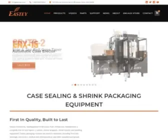 Eastey.com(Case Sealing & Shrink Packaging Equipment) Screenshot