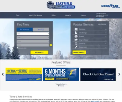 Eastfieldtire.net(Eastfieldtire) Screenshot