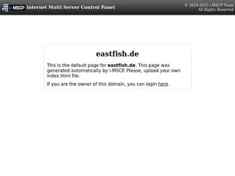 Eastfish.de(Homepage of) Screenshot