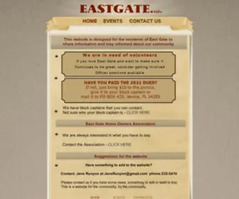 Eastgate.info(Eastgate info) Screenshot