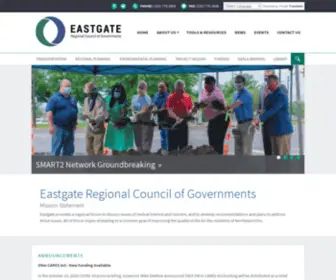 Eastgatecog.org(Eastgate Regional Council of Governments) Screenshot