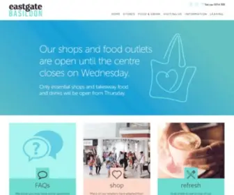 Eastgateshoppingcentre.com(Eastgate Shopping Centre) Screenshot