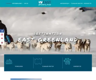 Eastgreenland.com(FORSIDE) Screenshot