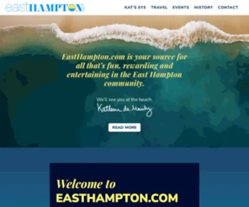 Easthampton.com(East Hampton) Screenshot