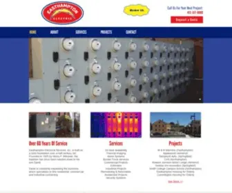 Easthamptonelectric.com(Electrical Services) Screenshot