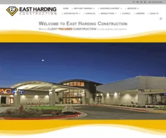 Eastharding.com(East Harding Construction) Screenshot