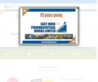 Eastindiapharmashop.com(East India) Screenshot