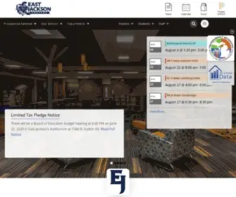 Eastjacksonschools.org(East Jackson Community Schools) Screenshot