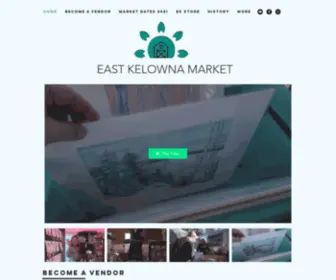 Eastkelownamarket.net(Local Community Market) Screenshot