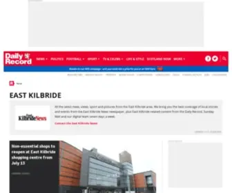 Eastkilbridenews.co.uk(Daily Record & Sunday Mail) Screenshot