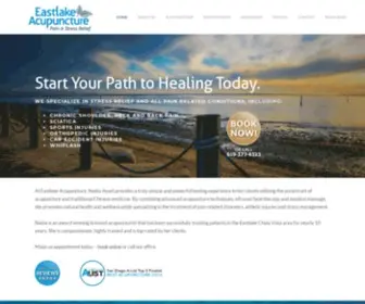 Eastlakeacupuncture.com(Voted Best Acupuncture Clinic for Back Pain Relief) Screenshot