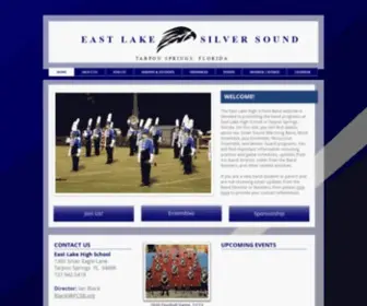 Eastlakeband.com(Silver Sound) Screenshot