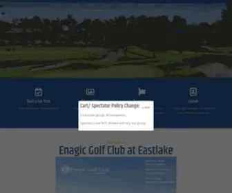 Eastlakecountryclub.com(Enagic Golf Club at Eastlake) Screenshot