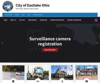 Eastlakeohio.com(City of Eastlake Ohio) Screenshot