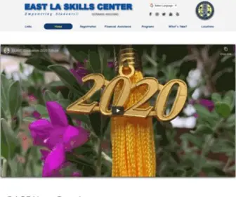 Eastlaskillscenter.org(East Los Angeles Skills Center will help you plan and meet your goals. We provide) Screenshot